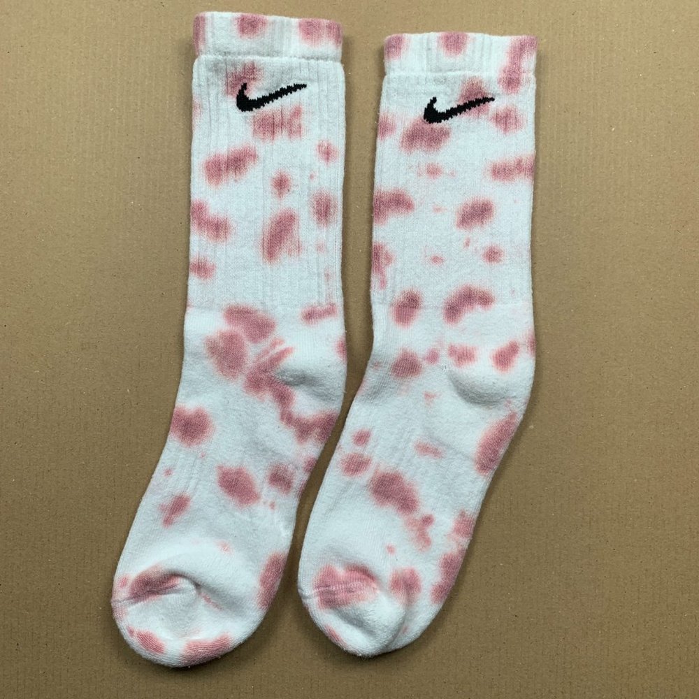 SALE - Custom Nike Tie Dye Color Socks